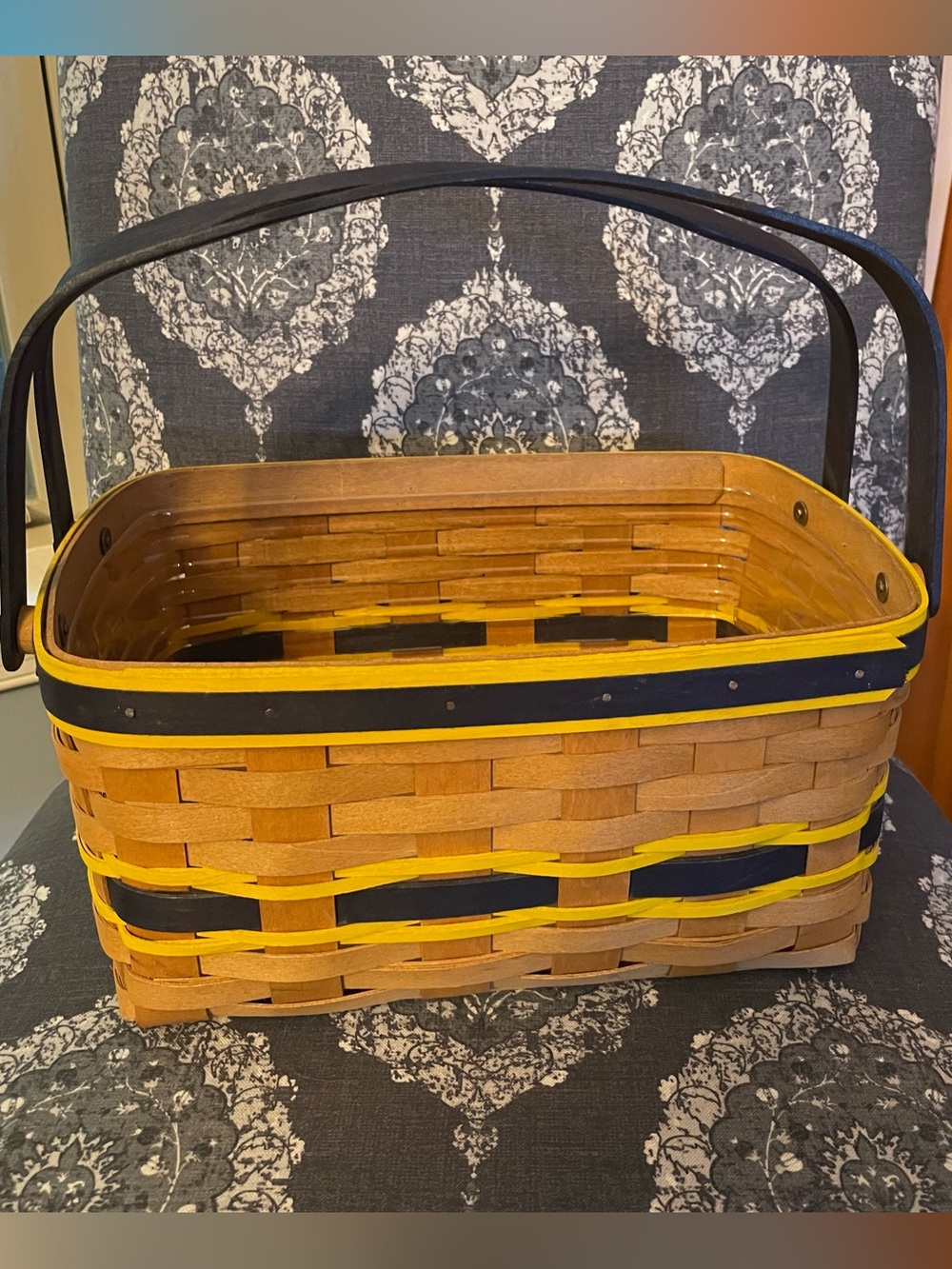Rare 2009 Longaberger Team Spirit Basket